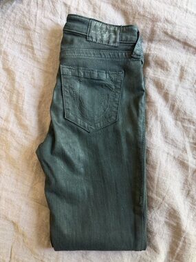 True Religion Halle with Coating Skinny Jeans
